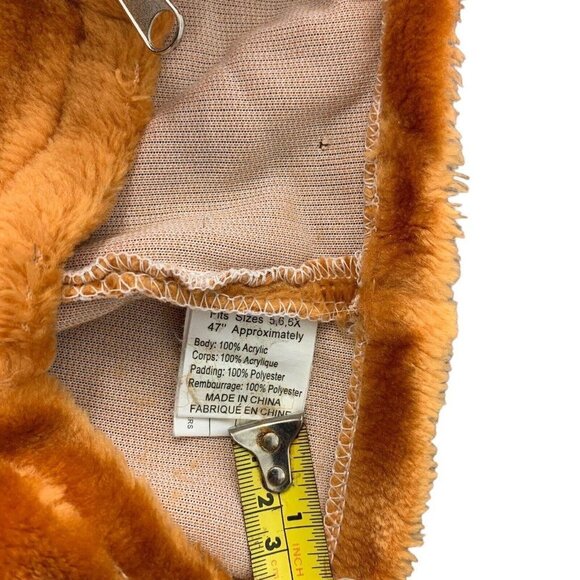 Halloween Kids Dress Up Childrens 2 Piece Orangutan Costume Fits Size 5-6x​​​​​ - Picture 6 of 6